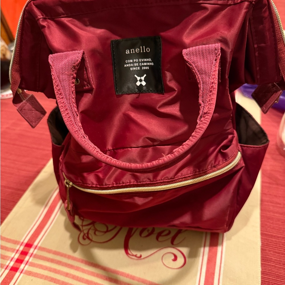 Anello- Women's Red Backpack